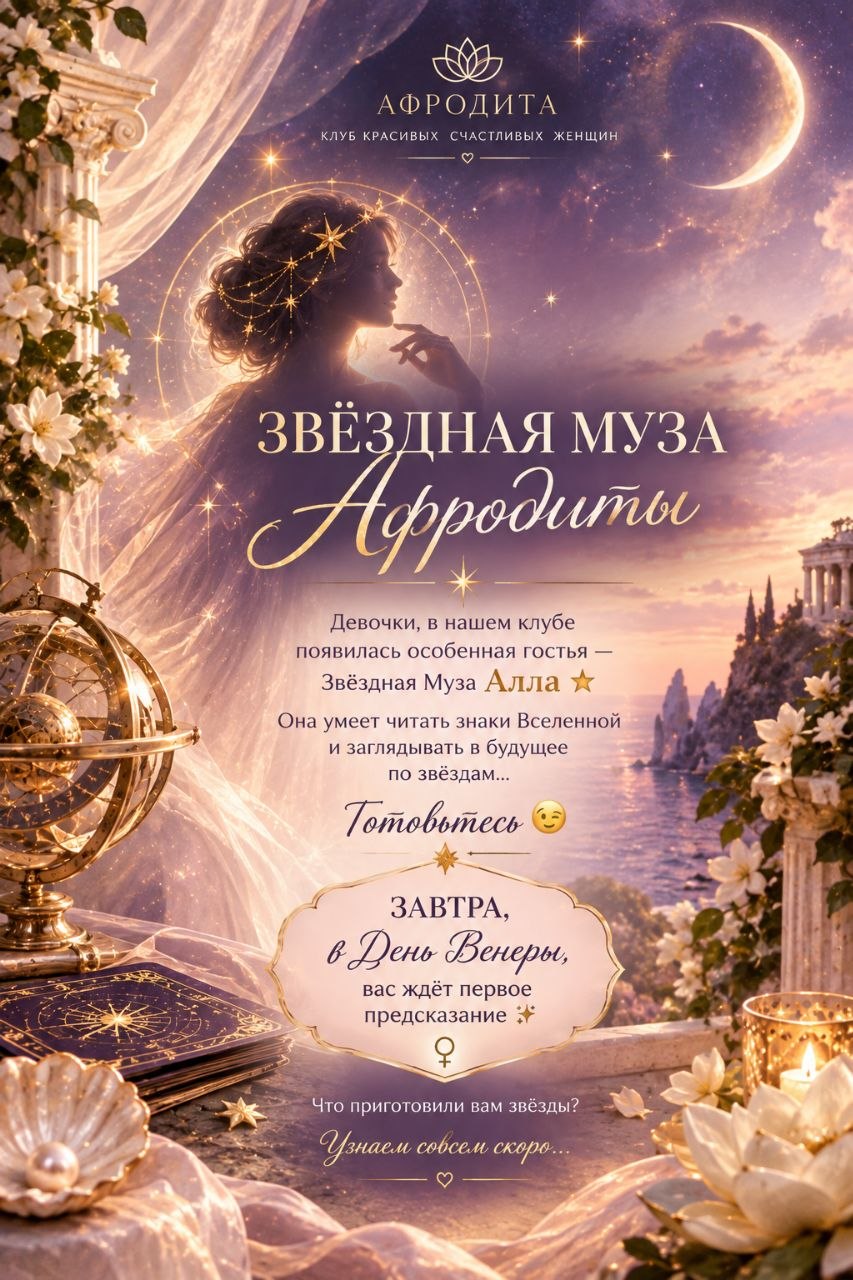 В клубе появилась Звёздная Муза